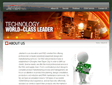 Tablet Screenshot of jetertech.com